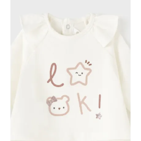 Mayoral Long Sleeve Shirt Baby Girl - Look!