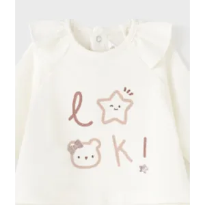 Mayoral Long Sleeve Shirt Baby Girl - Look!