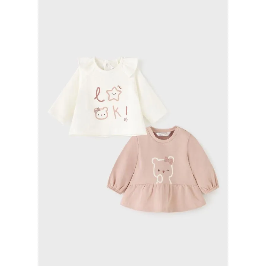 Mayoral Long Sleeve Shirt Baby Girl - Look!