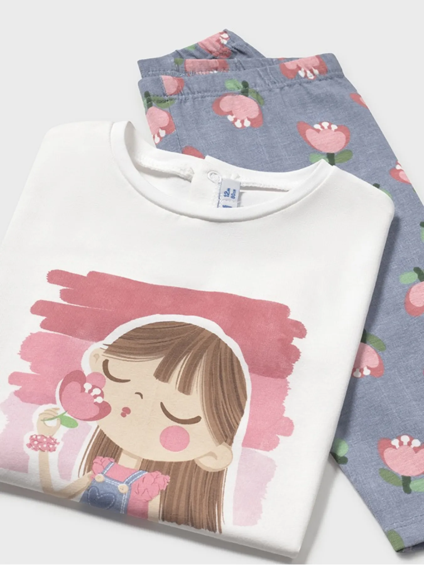 Mayoral Toddler Girl Floral Legging Set