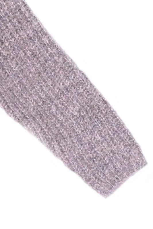 Melange Sweater Top