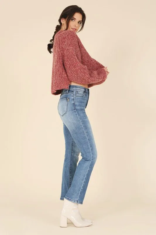 Melange Sweater Top