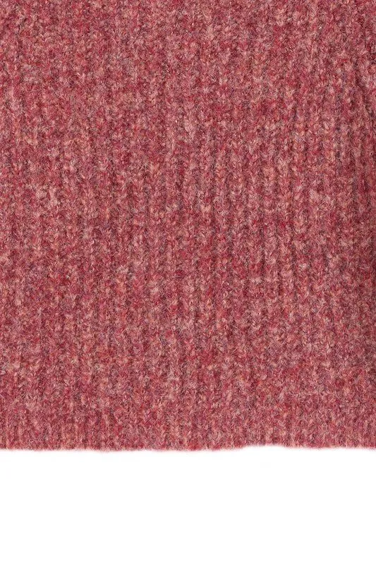 Melange Sweater Top