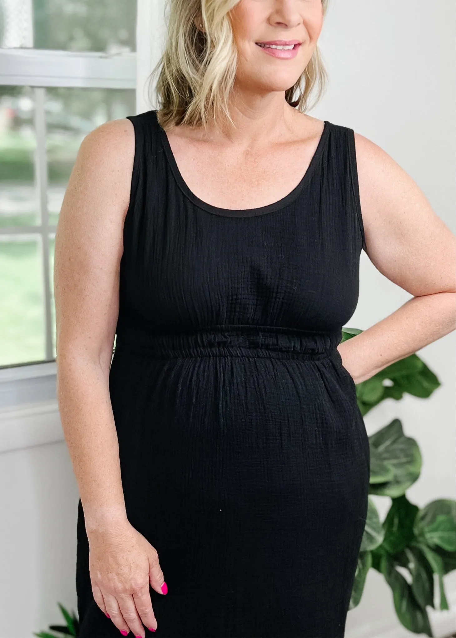 Midi Cut Out Dress (3 colors)