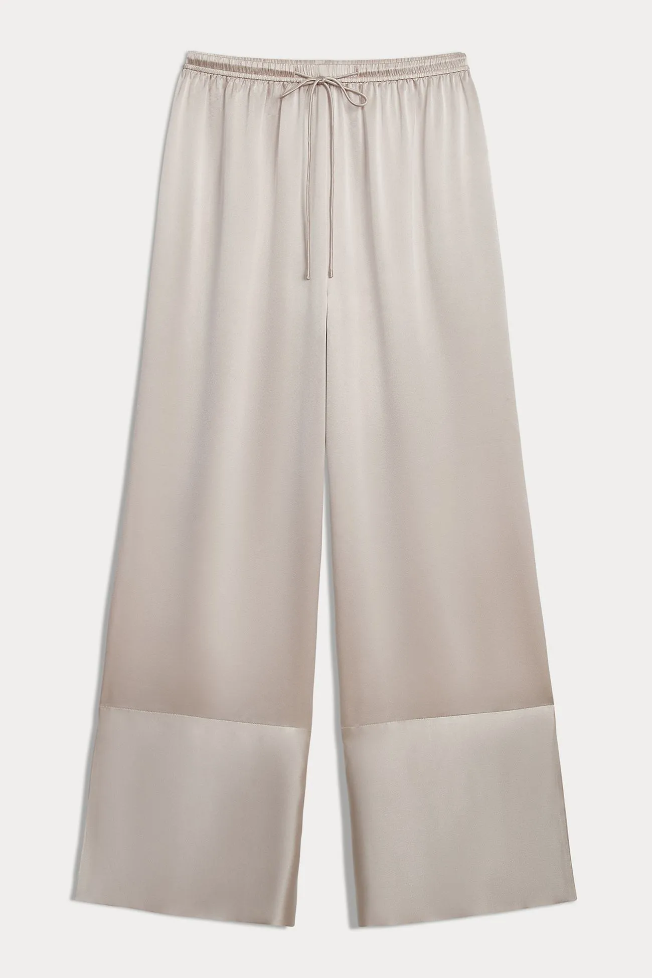 MOLLY SILK WIDE-LEG PANT