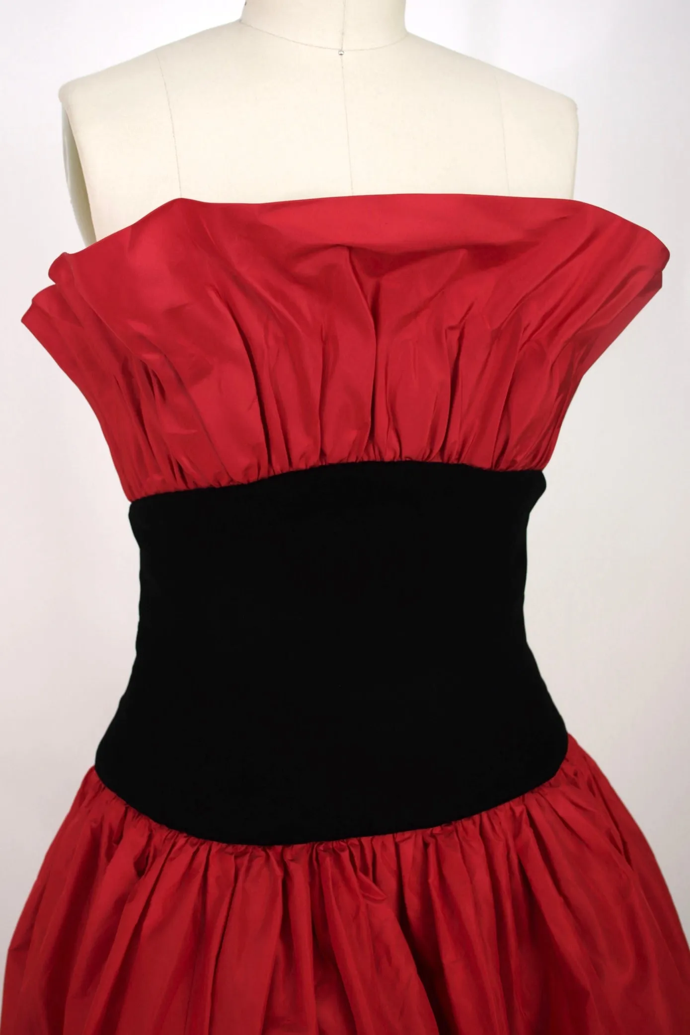 Murray Arbeid Red & Black Gown*