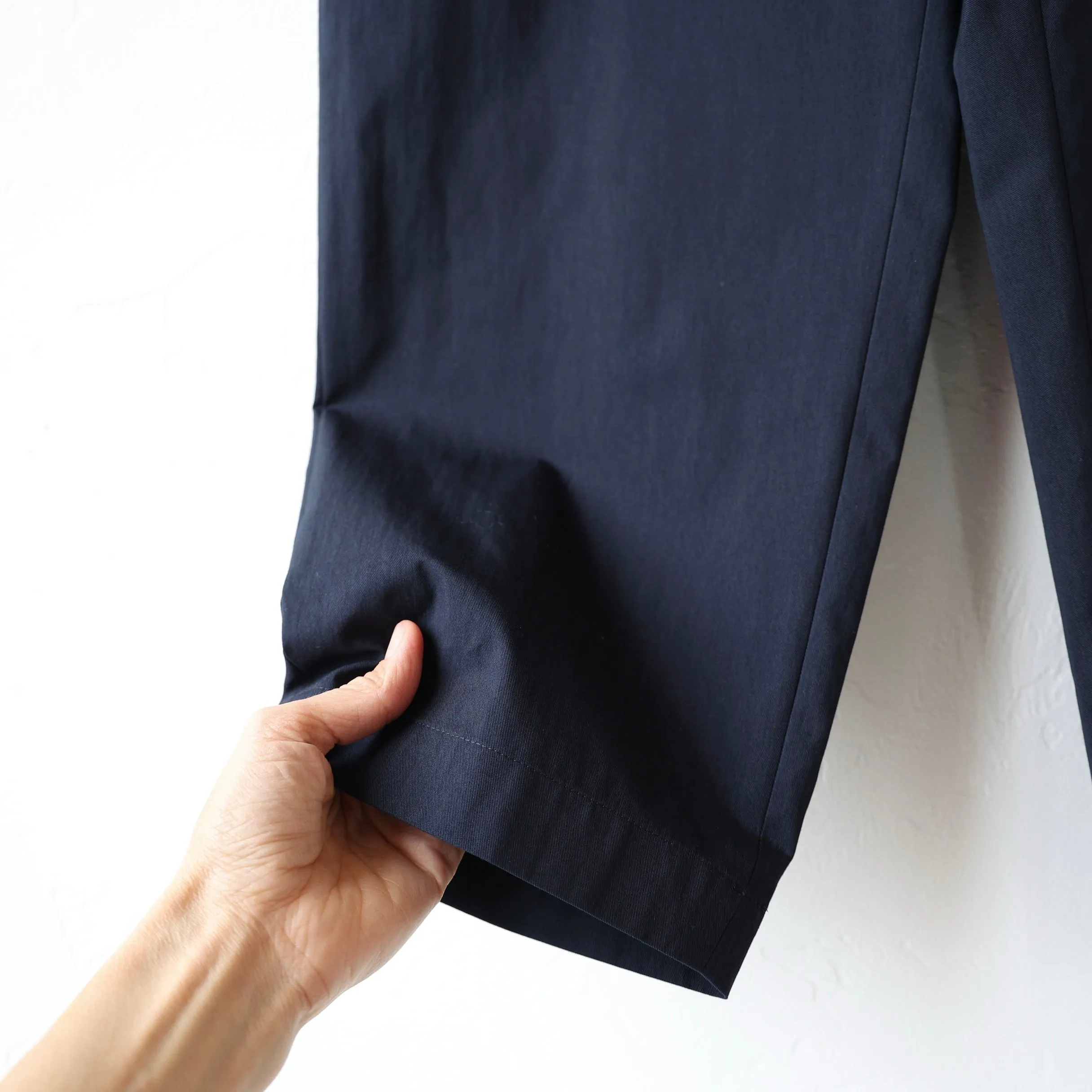 Nicholson & Nicholson Flat Front Pants - Navy