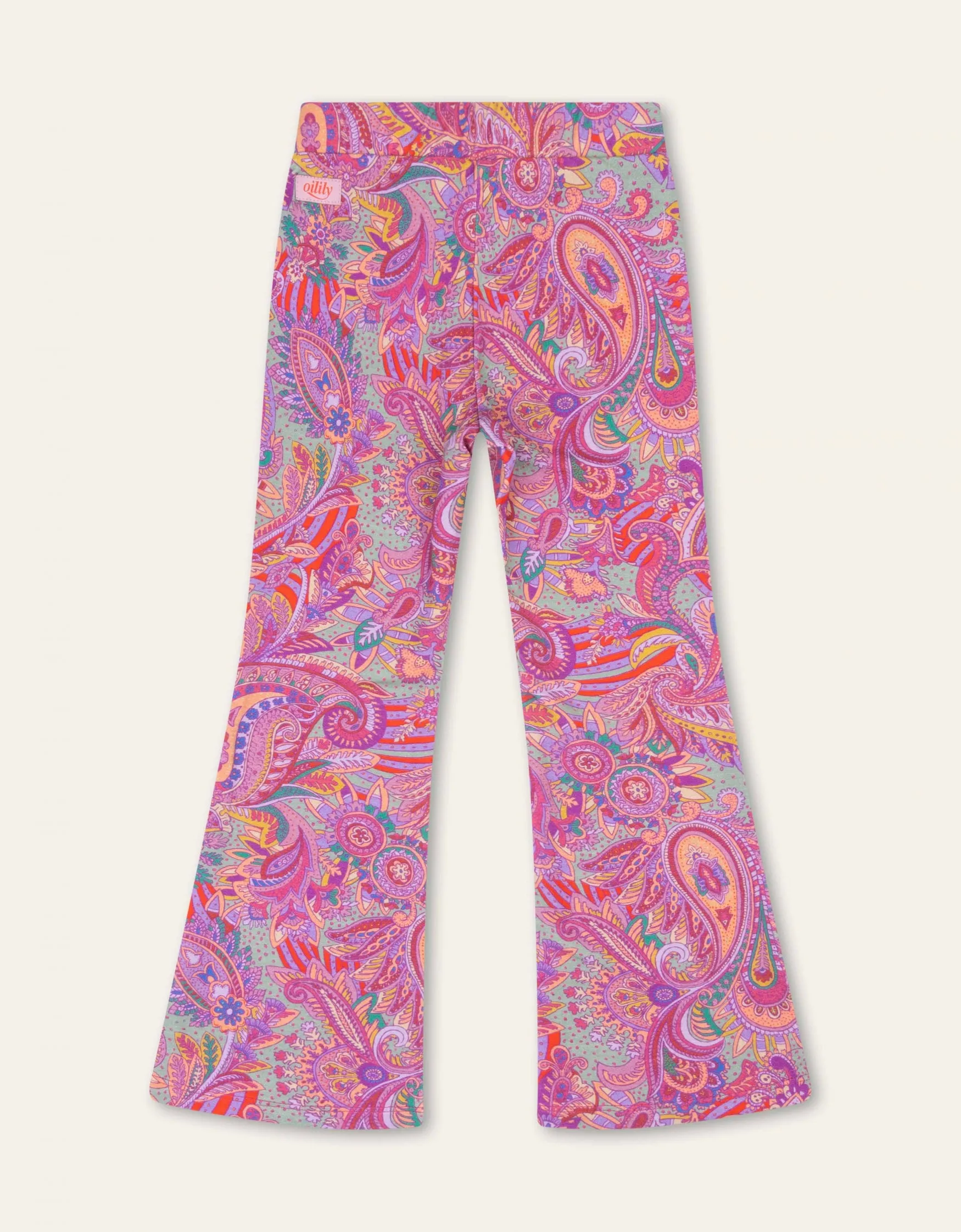 Oilily Hooray Heart Sweater And Peace Jersey Printed Pants YF24GHJ211 YF24GPA283