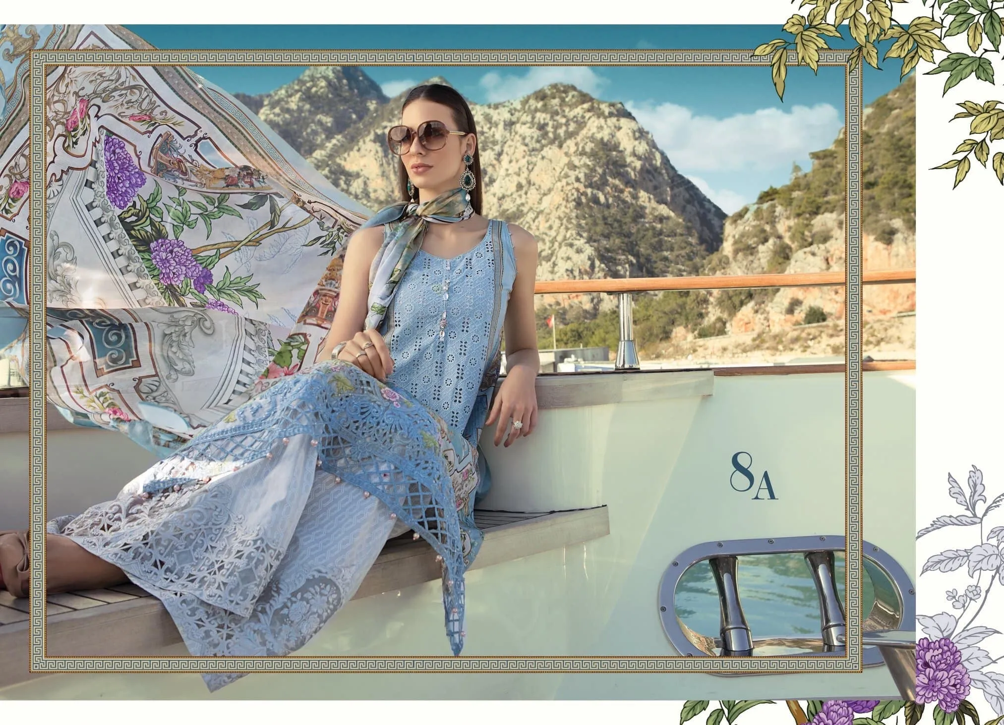 Pakistani Lawn Dress by Sobia Nazir Model#L 1759