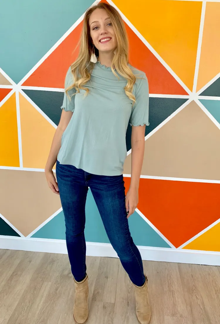 Paris Ribbed Top