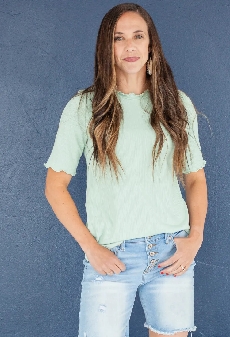 Paris Ribbed Top