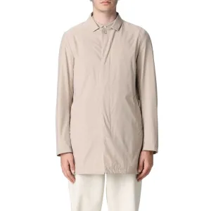 People Of Shibuya Beige Recycled Polyester Men Jacket