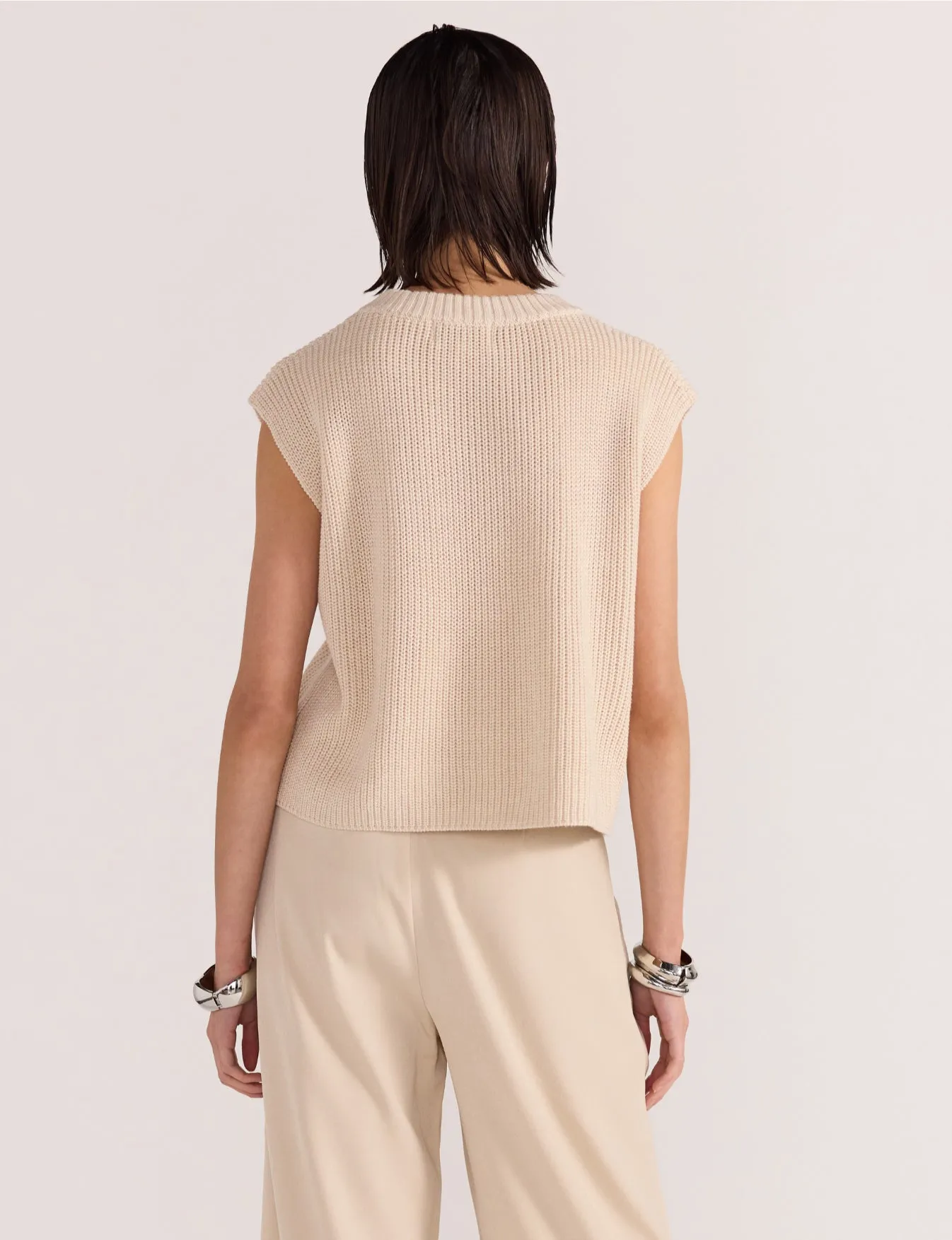 Petra Knit Top | Natural