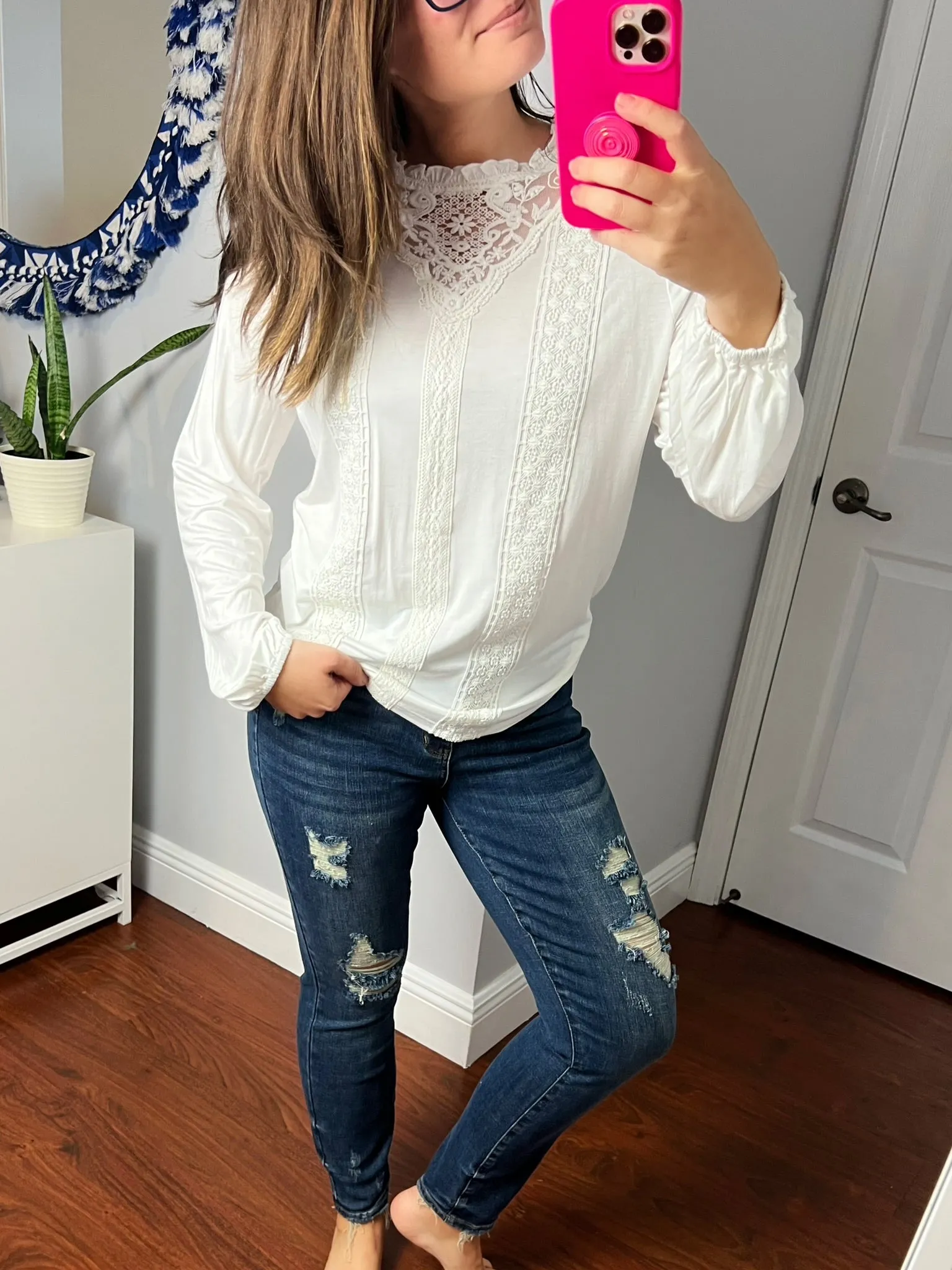 Picture This Top In Off White