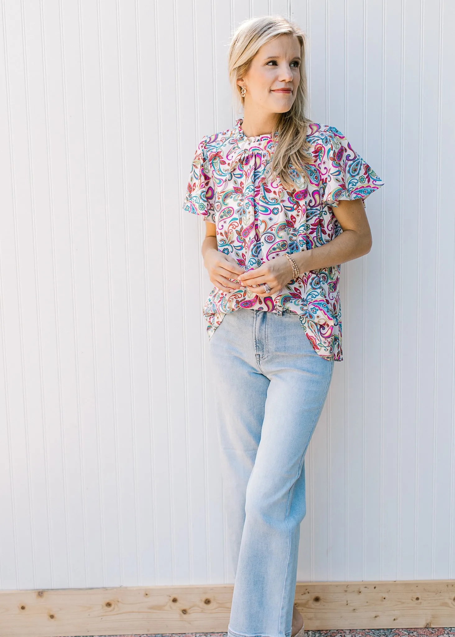 Pretty Paisley Top