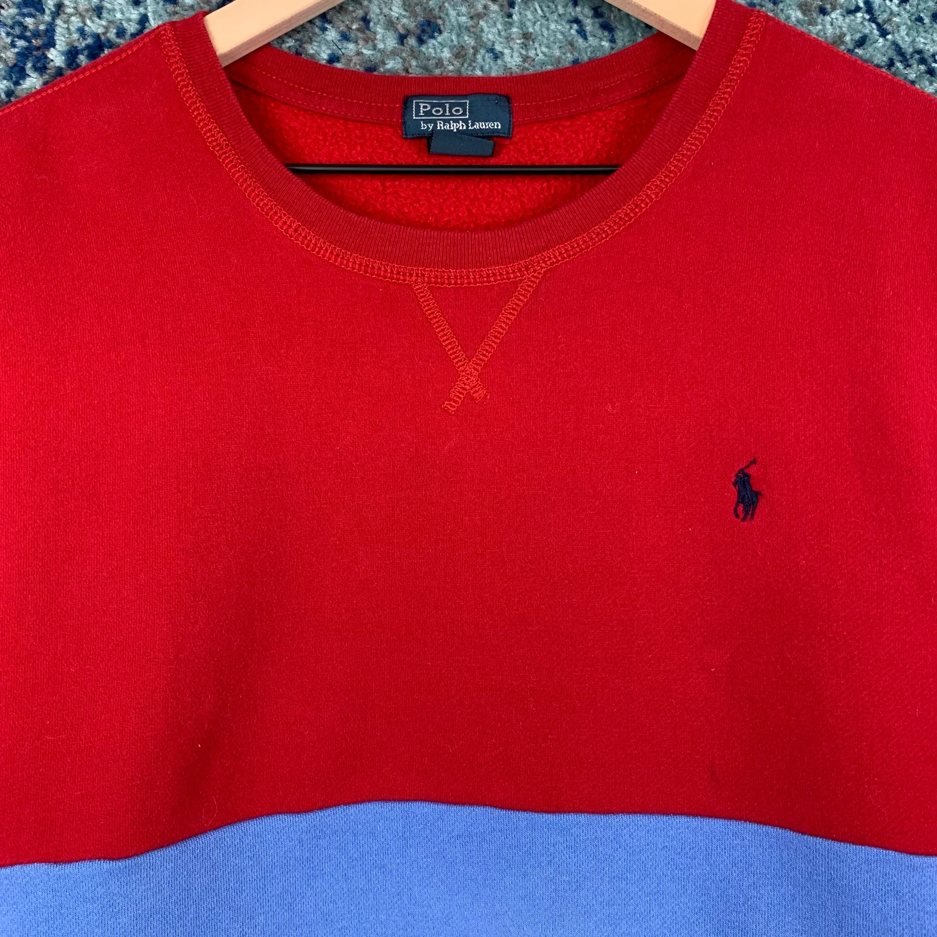 "1 of 1" Ralph Lauren Cropped Crewneck (M)