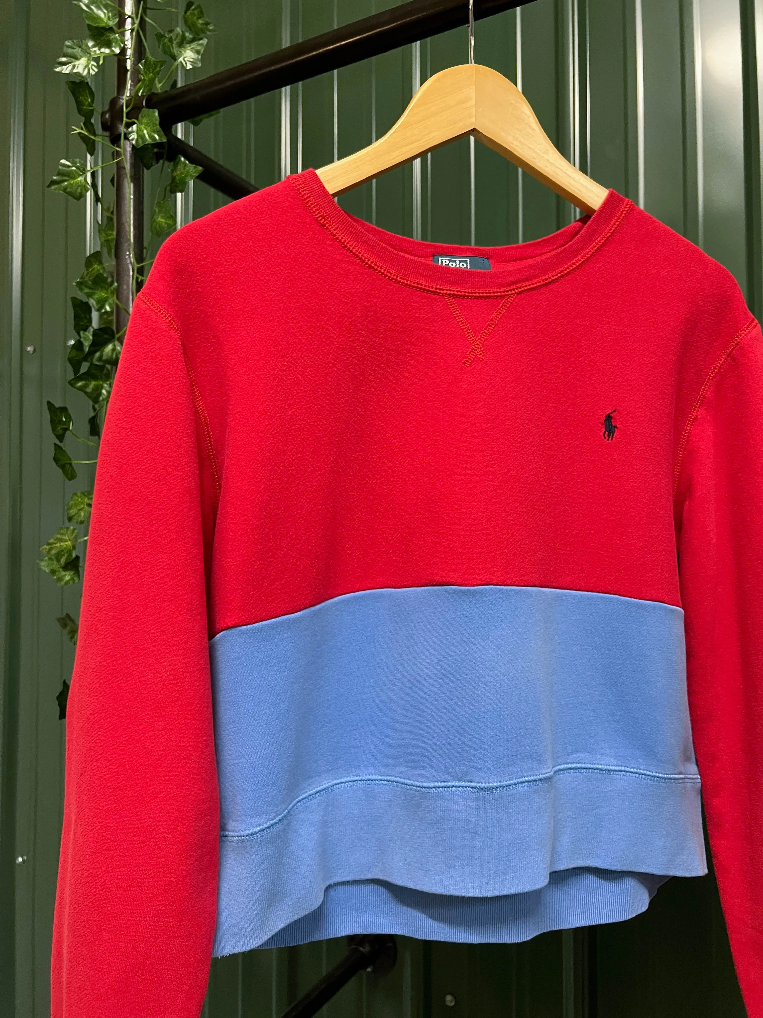 "1 of 1" Ralph Lauren Cropped Crewneck (M)