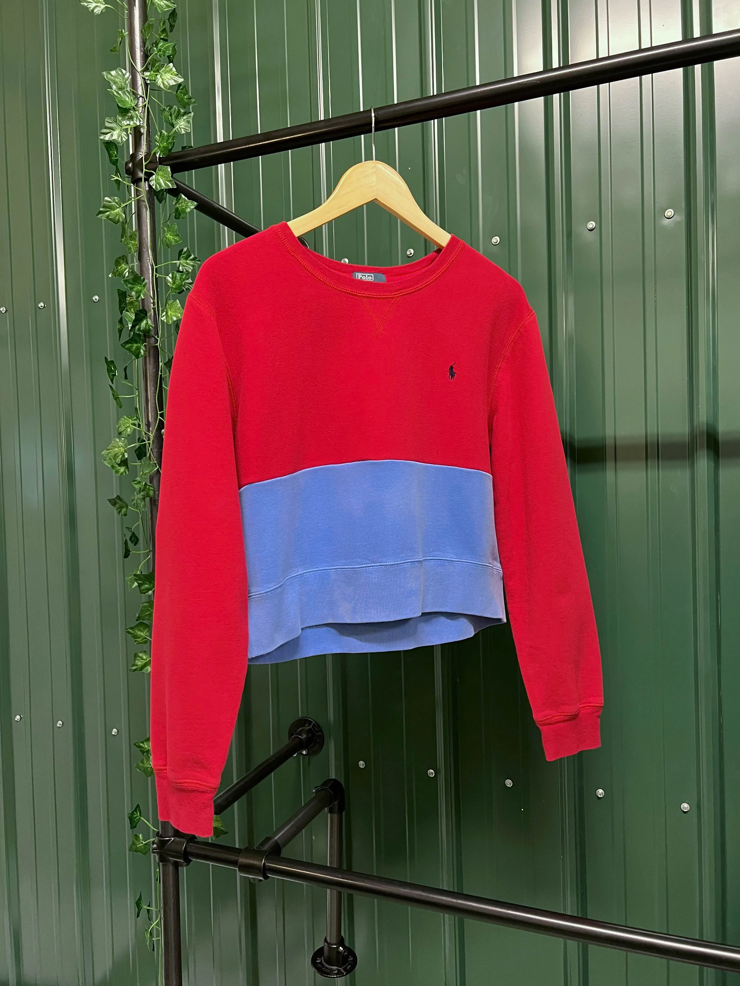 "1 of 1" Ralph Lauren Cropped Crewneck (M)