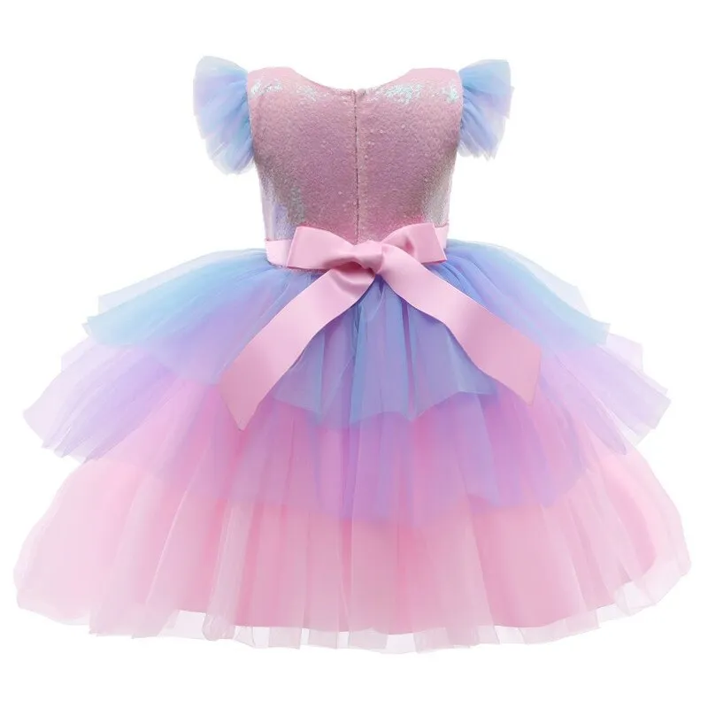 Rainbow Unicorn Dress and Accessories