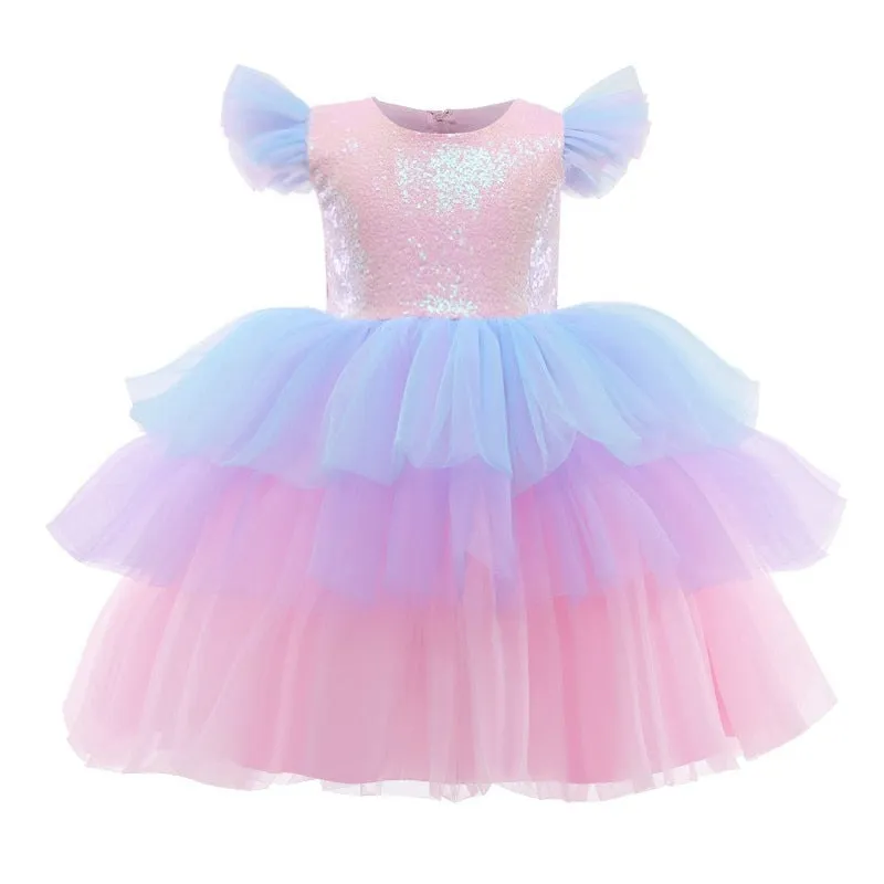 Rainbow Unicorn Dress and Accessories