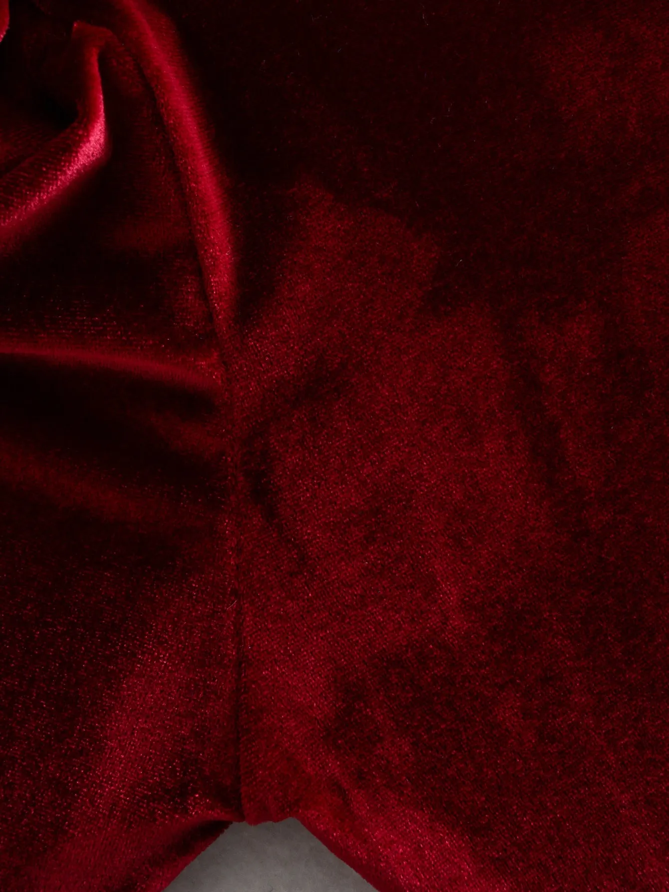 Red Square Collar Vintage Velvet Party Bodycon Mini Dresses