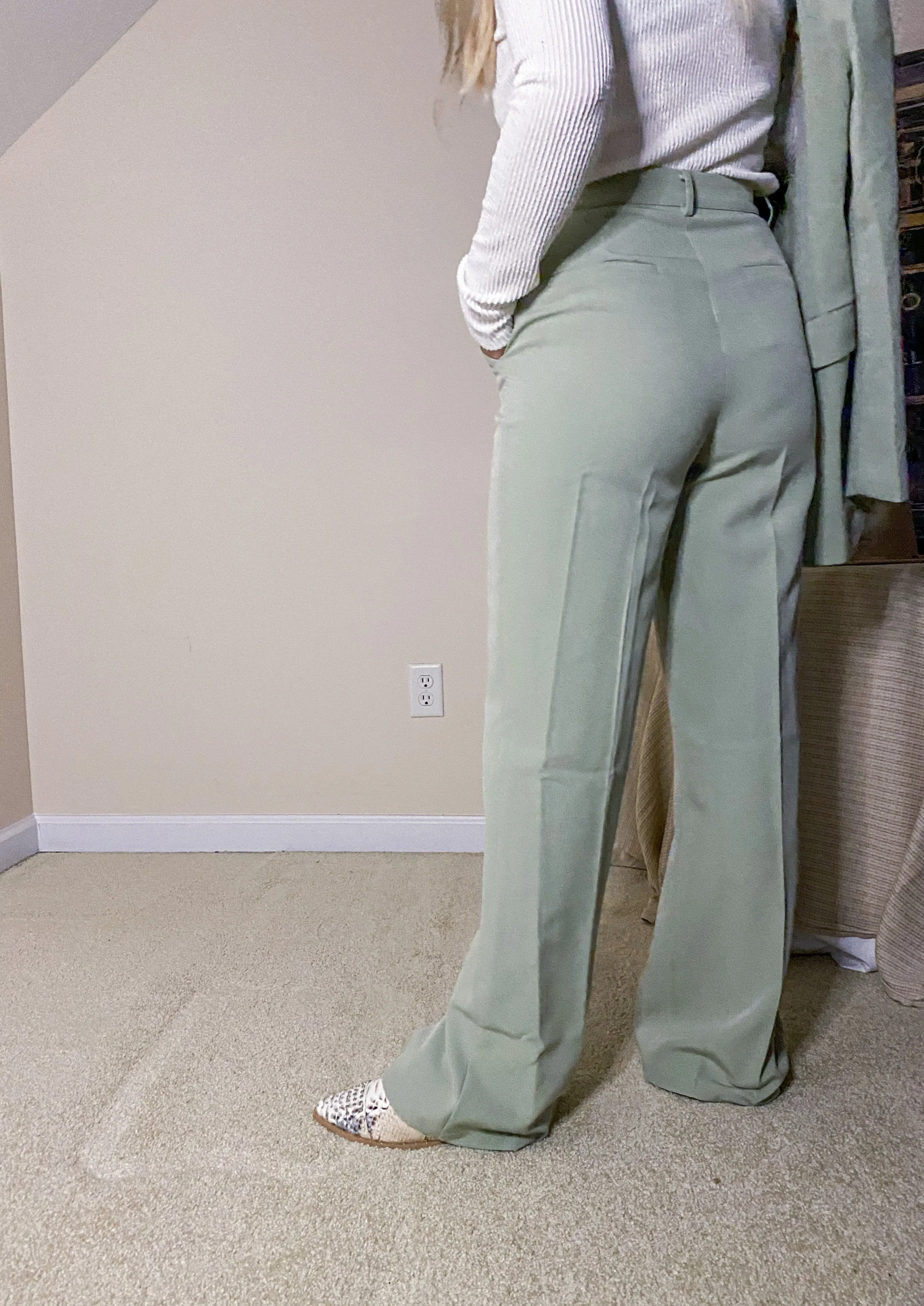 Risky Business Pants - Sage