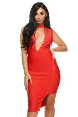 Rosa Bandage Bodycon Dress