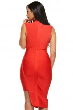Rosa Bandage Bodycon Dress