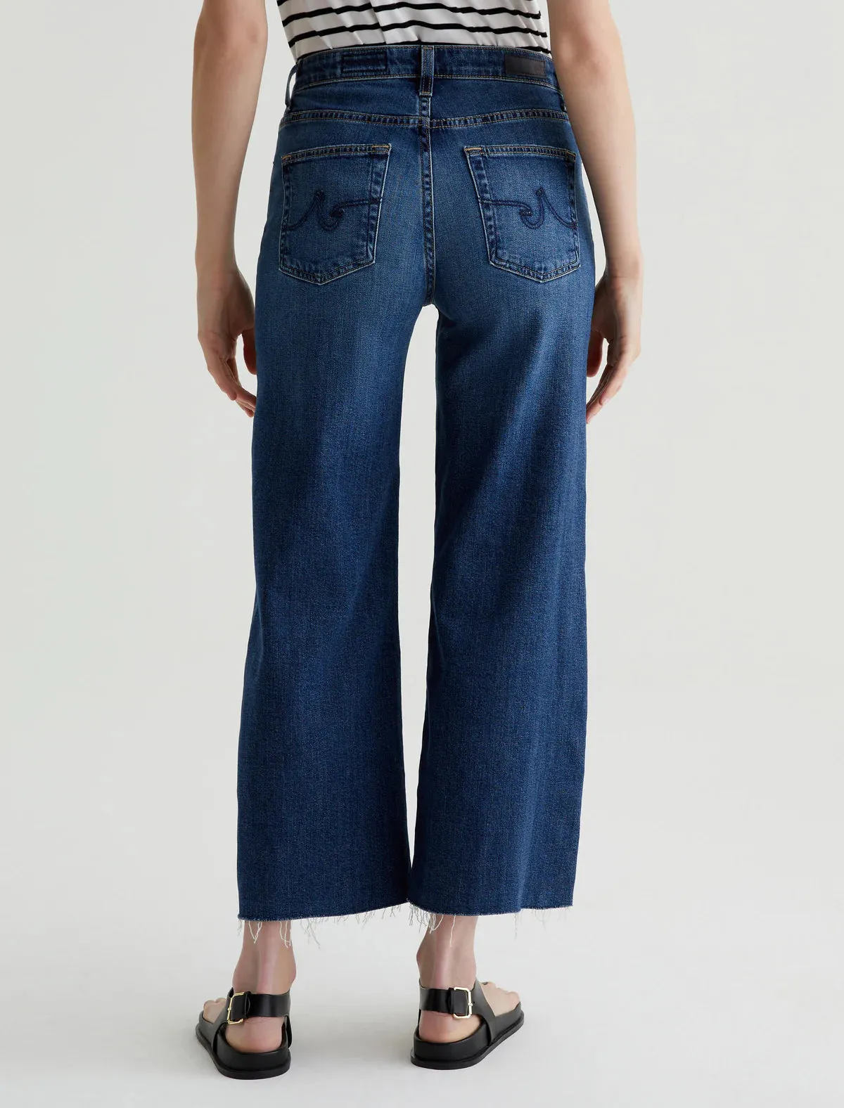 Saige Wide Leg Crop Jean