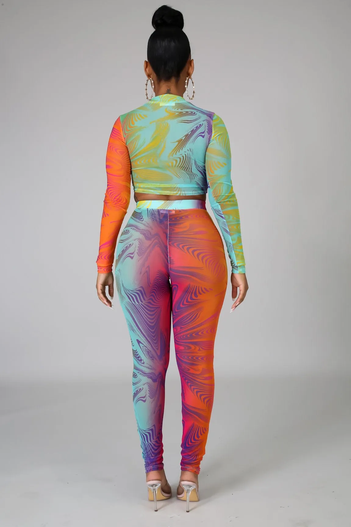 Skittles pants set