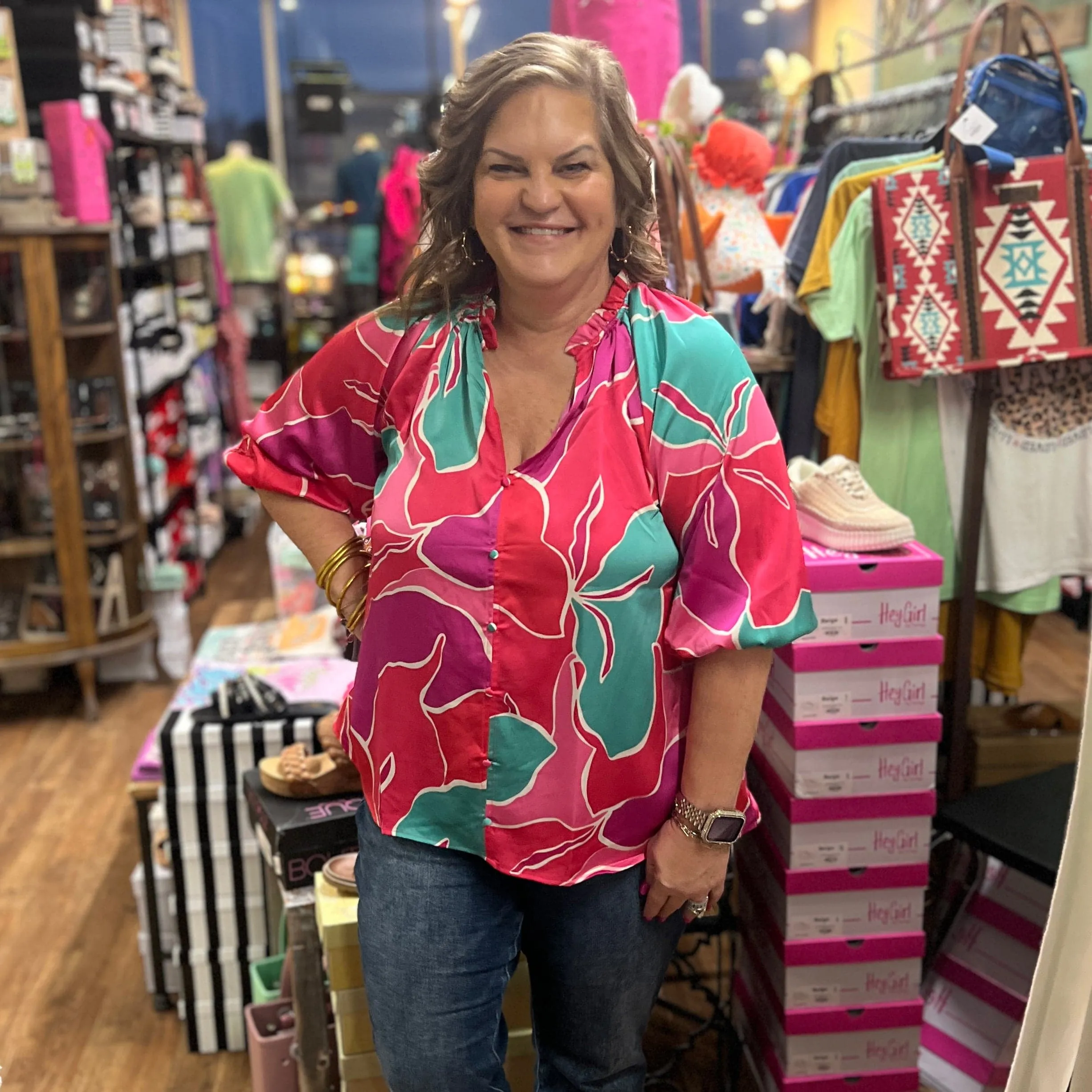 Spring Blooms Top