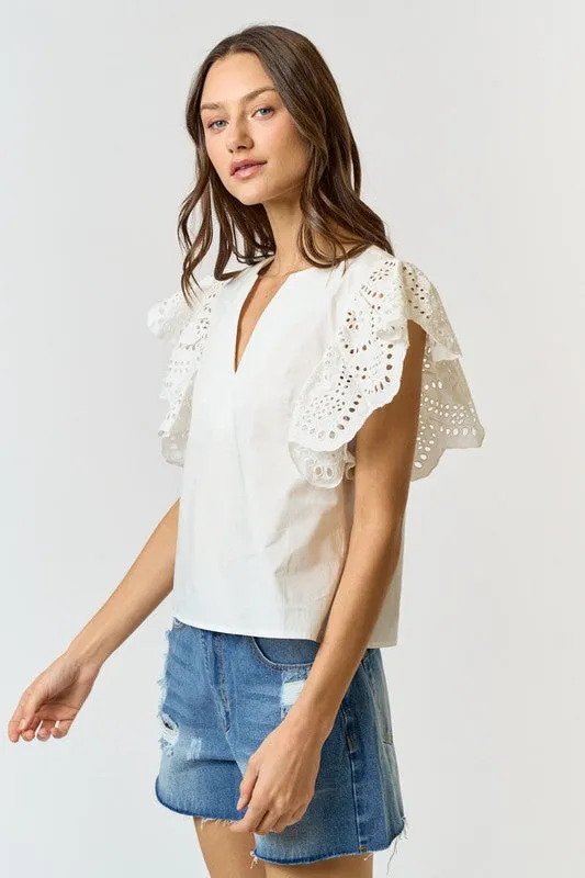 The Gabrielle top