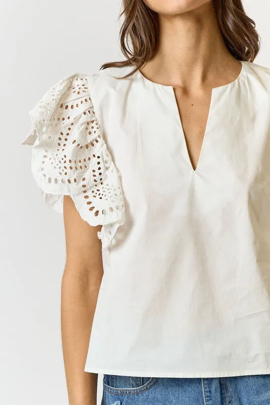 The Gabrielle top