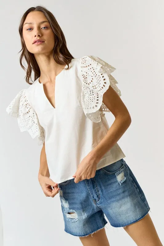 The Gabrielle top