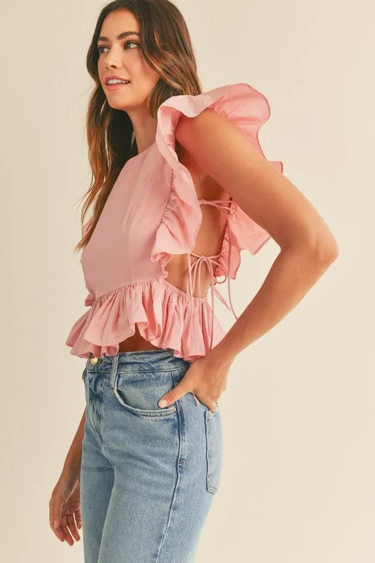 The Oddie top- Pink