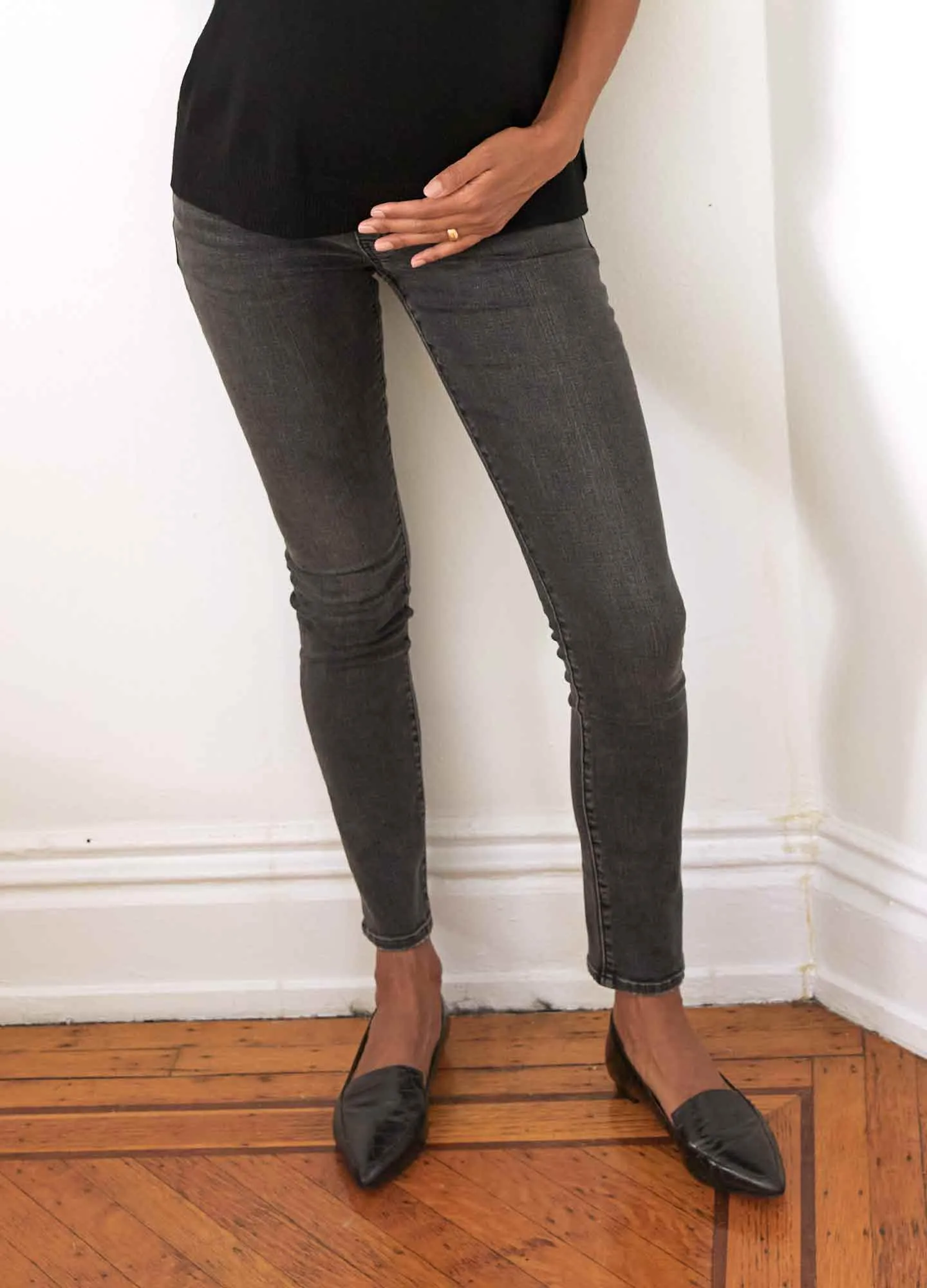 The Over The Bump Slim Maternity Jean