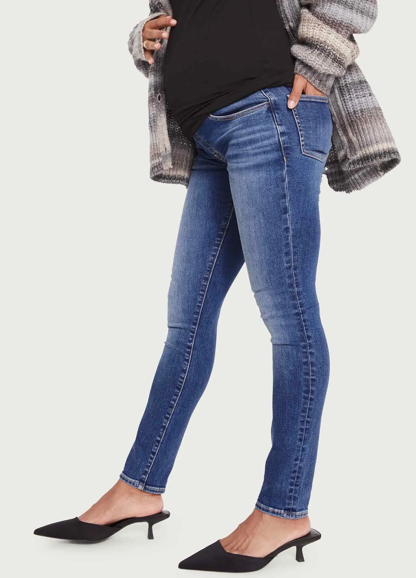 The Over The Bump Slim Maternity Jean