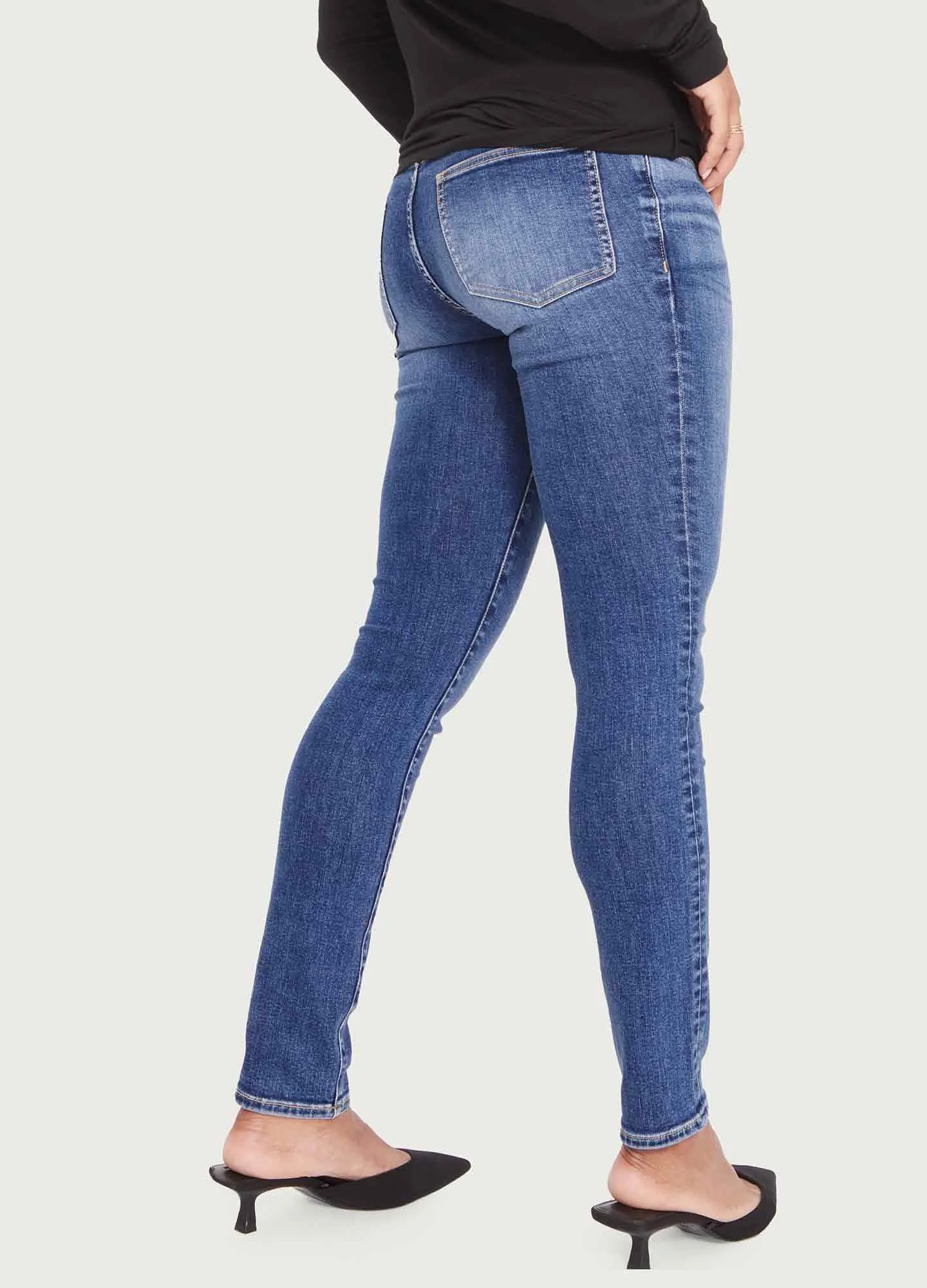 The Over The Bump Slim Maternity Jean