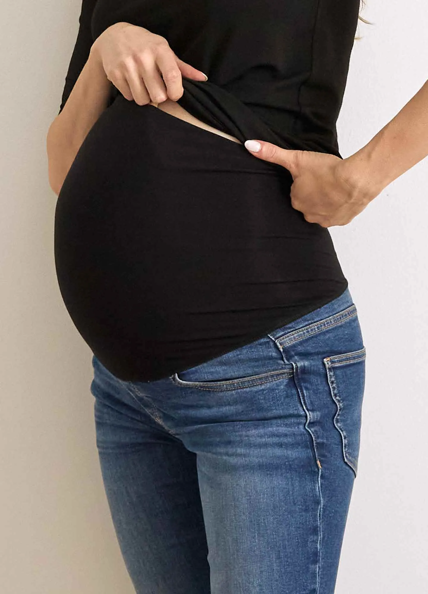 The Over The Bump Slim Maternity Jean