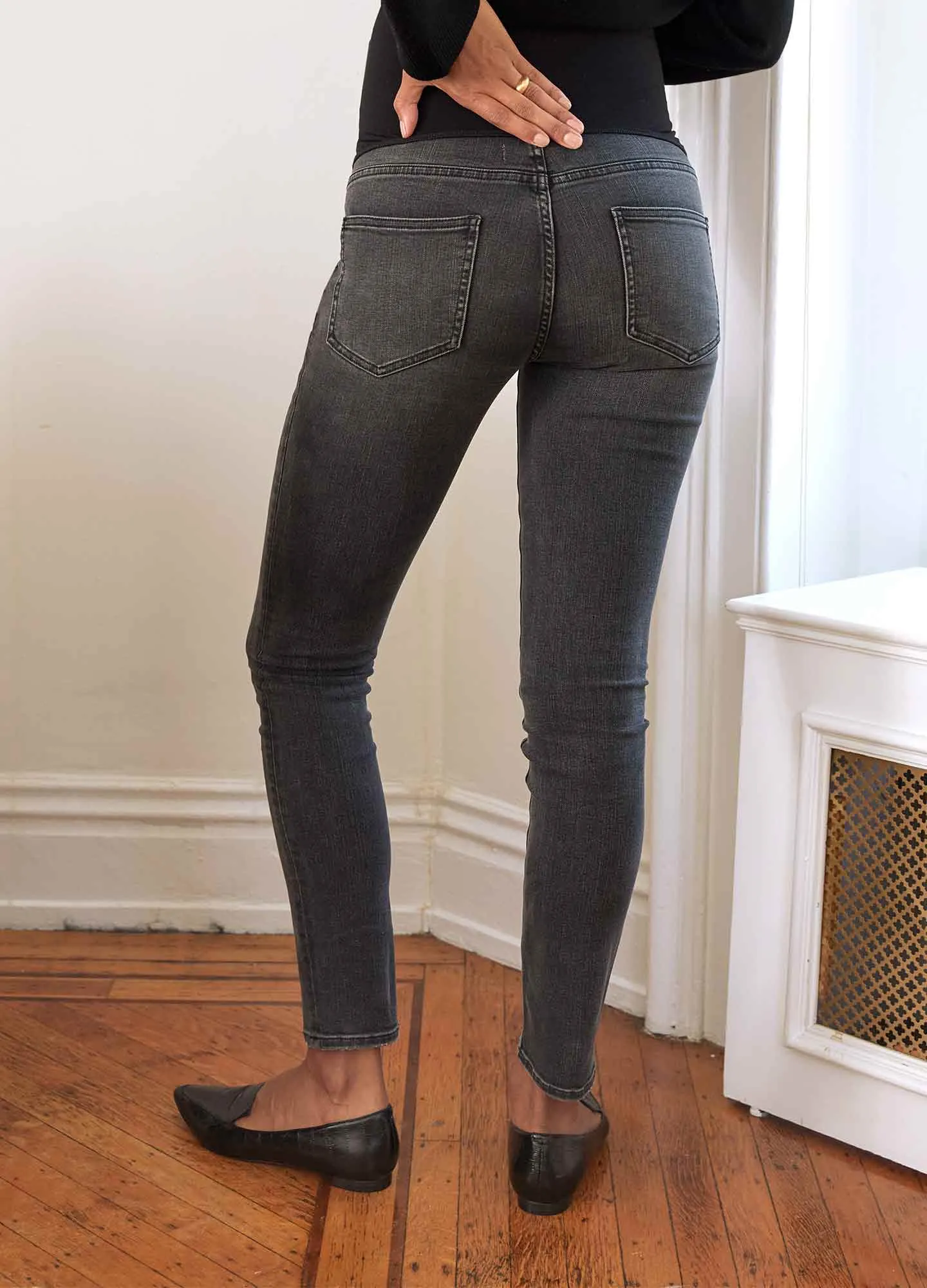 The Over The Bump Slim Maternity Jean