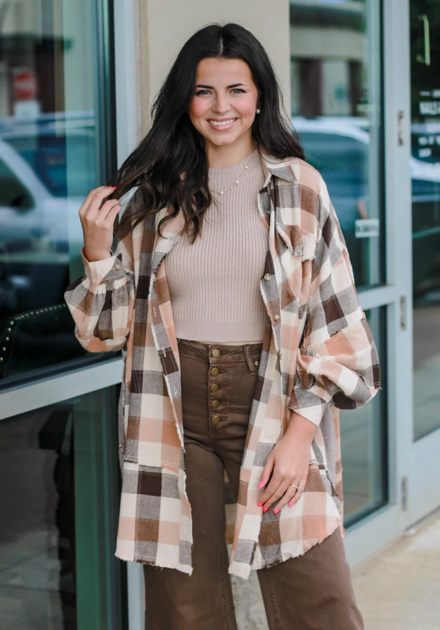 The Way it Is Summer Tank Sweater in Cocoa