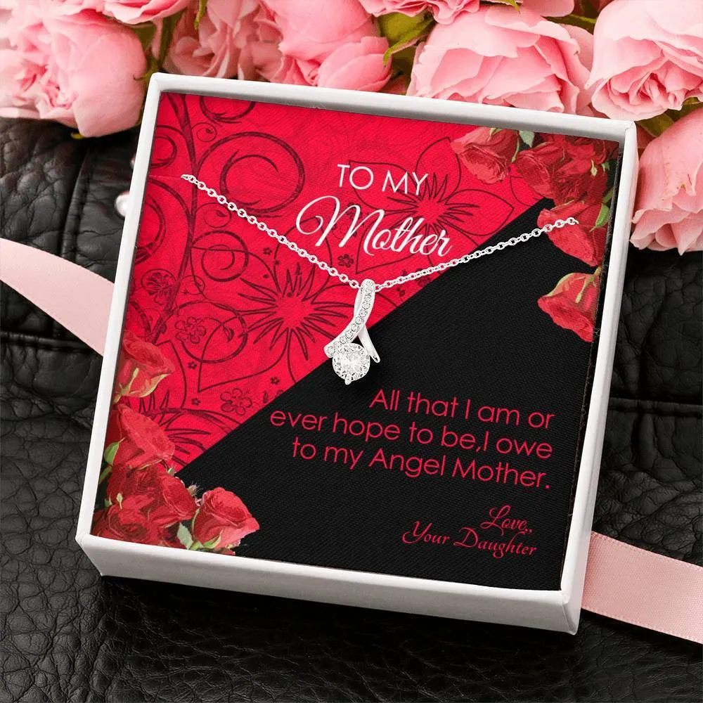 To My Mother Alluring Beauty Necklace