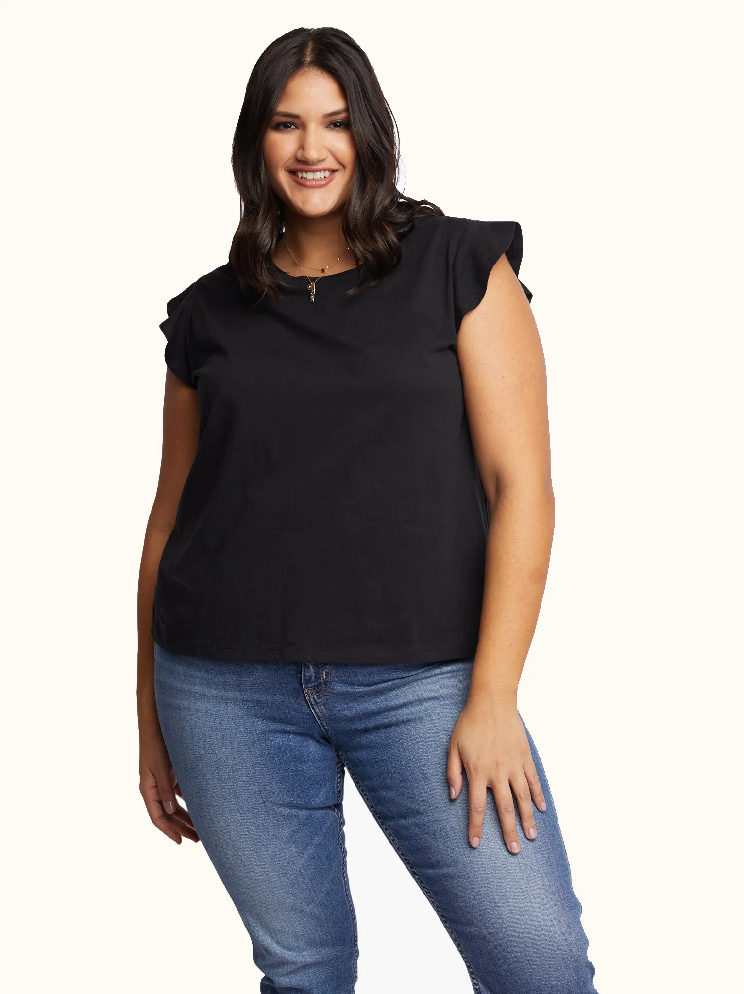 Toni Ruffle Tank