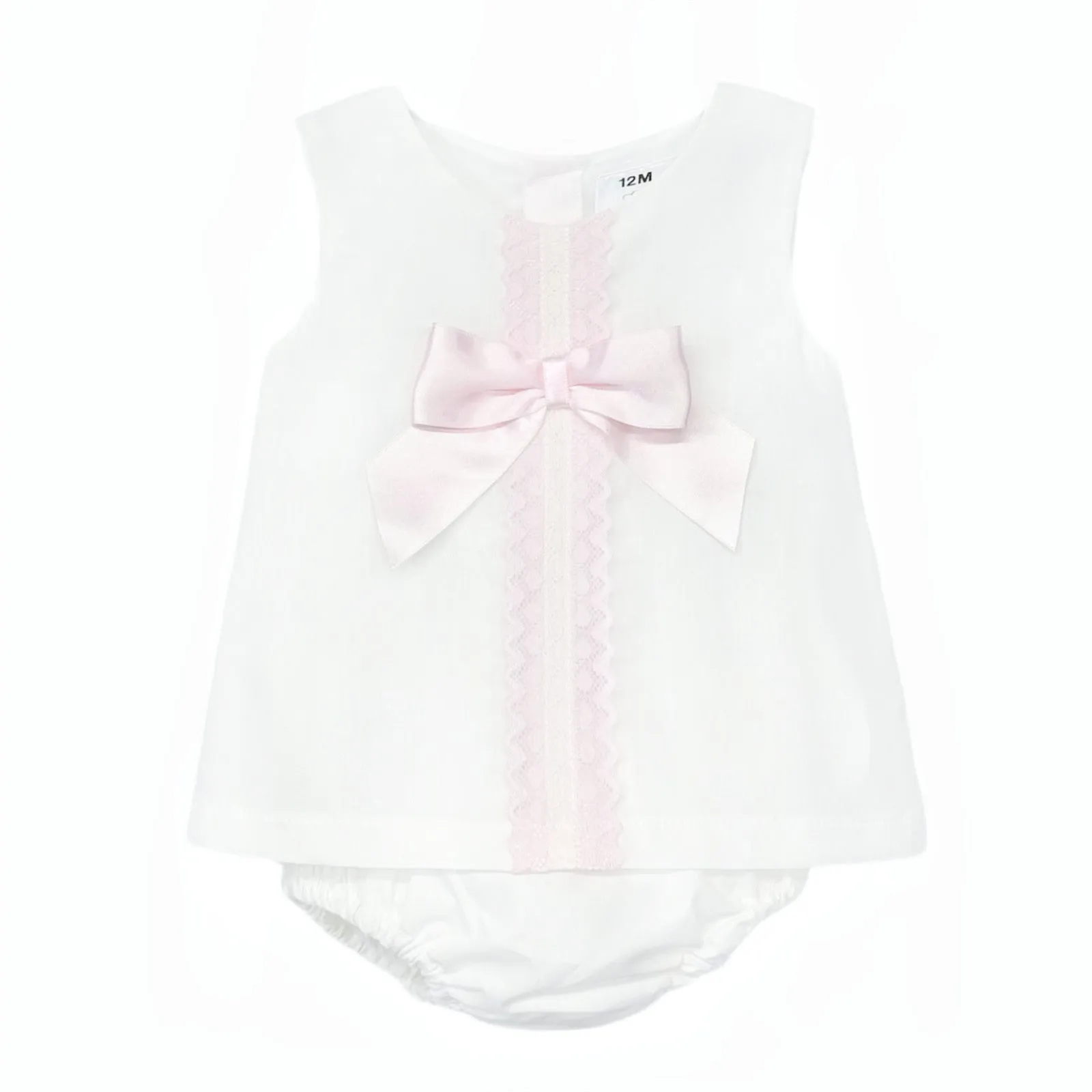 Wee Me White and Pink Jam Set