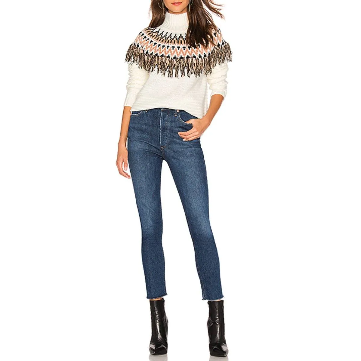Wild and Free Fringe Knit