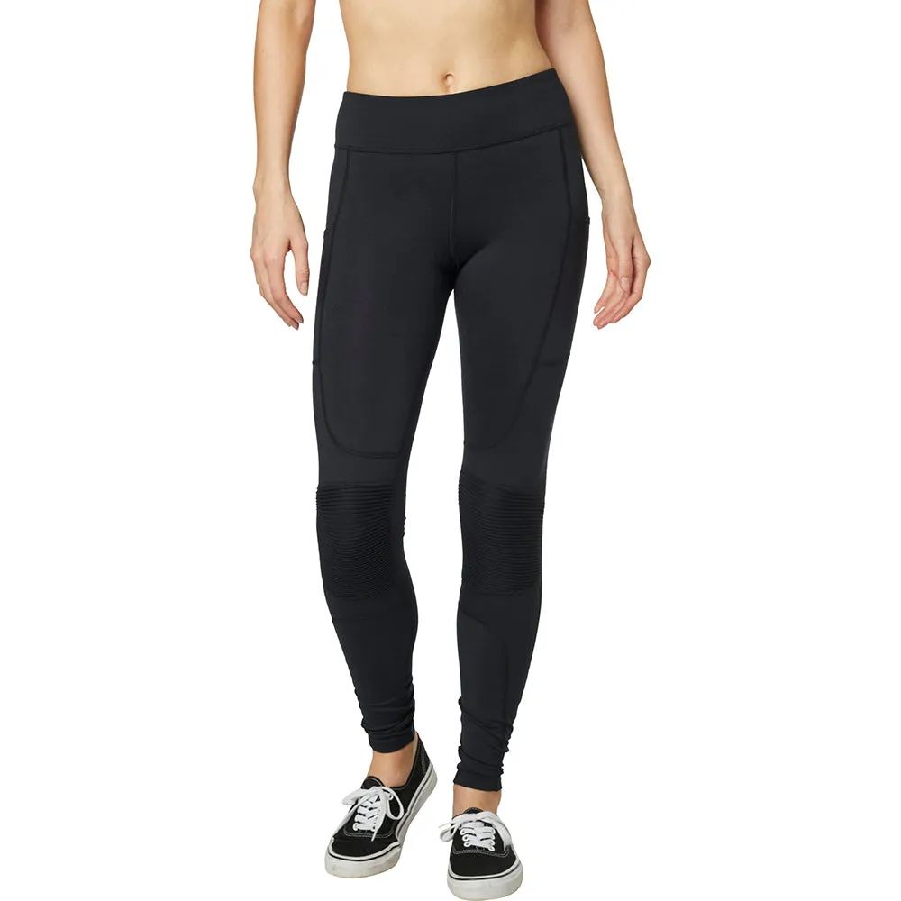 Womens Edison Moto Legging - Black