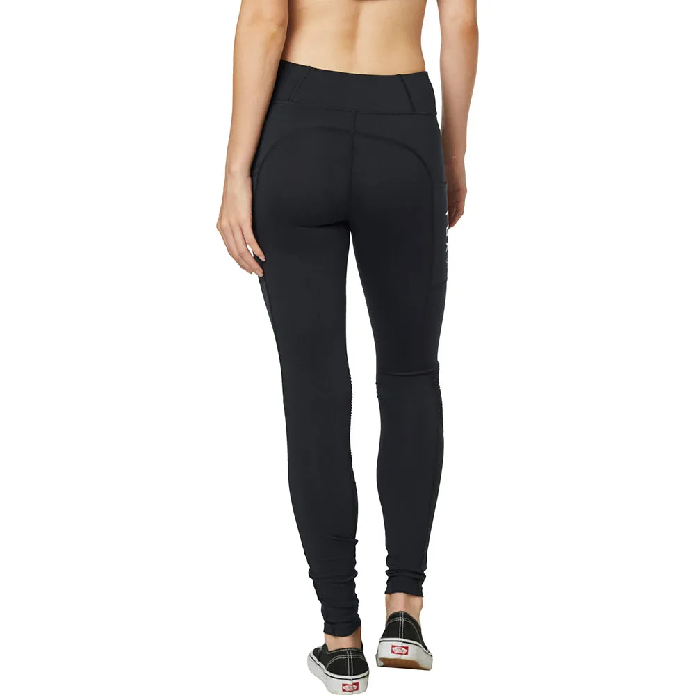 Womens Edison Moto Legging - Black