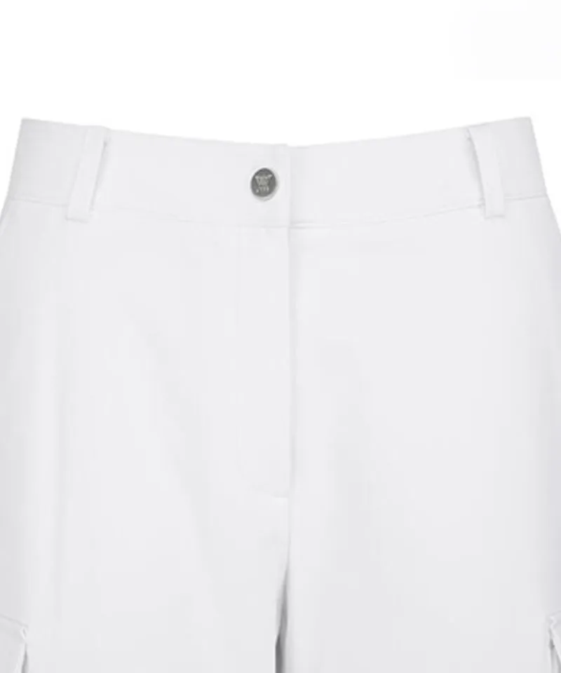 Women's Side Pocket Point Wide L/PT - Off-White